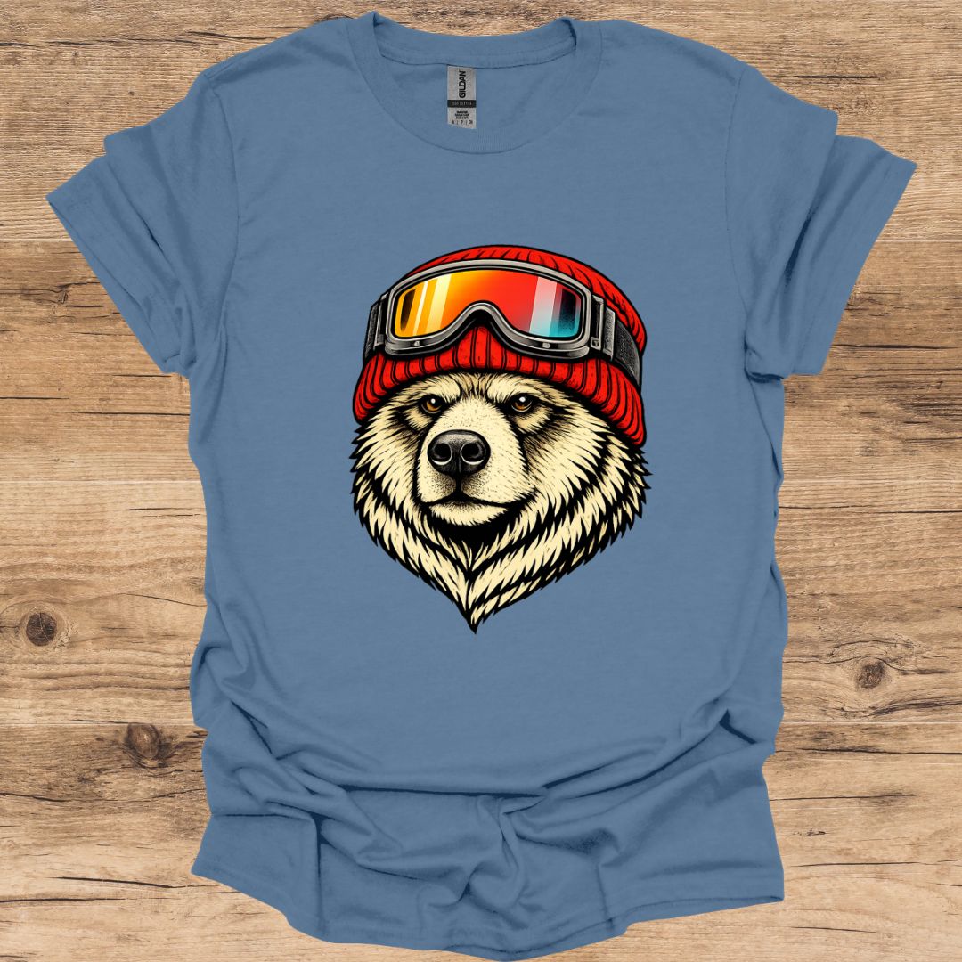 Bear Red Beanie T-Shirt