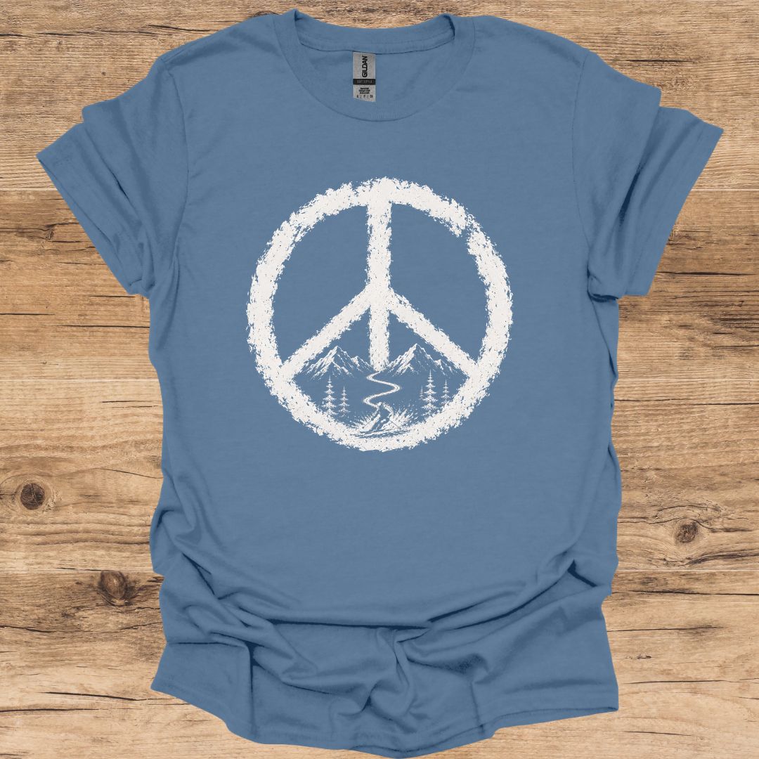 Skier Peace T-Shirt
