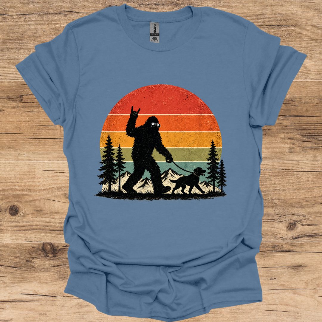 Sunset Big Dog T-Shirt