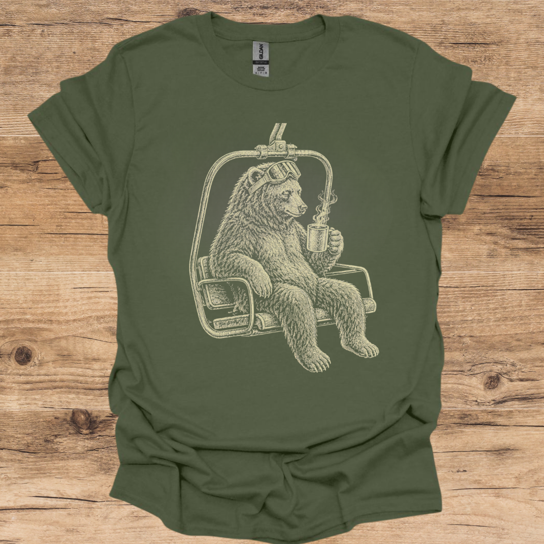 Chairlift BearT-Shirt