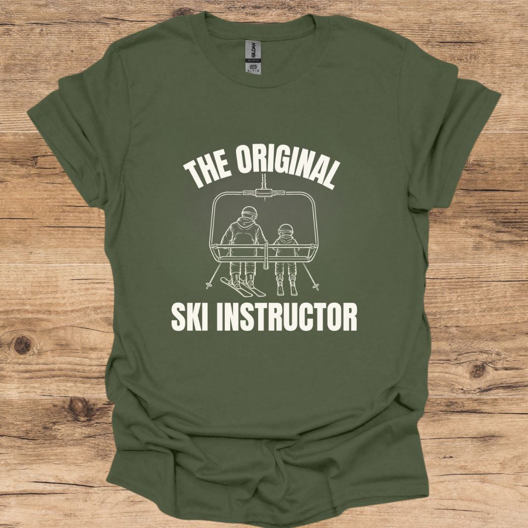 Original Ski Instructor Chairlift T-Shirt