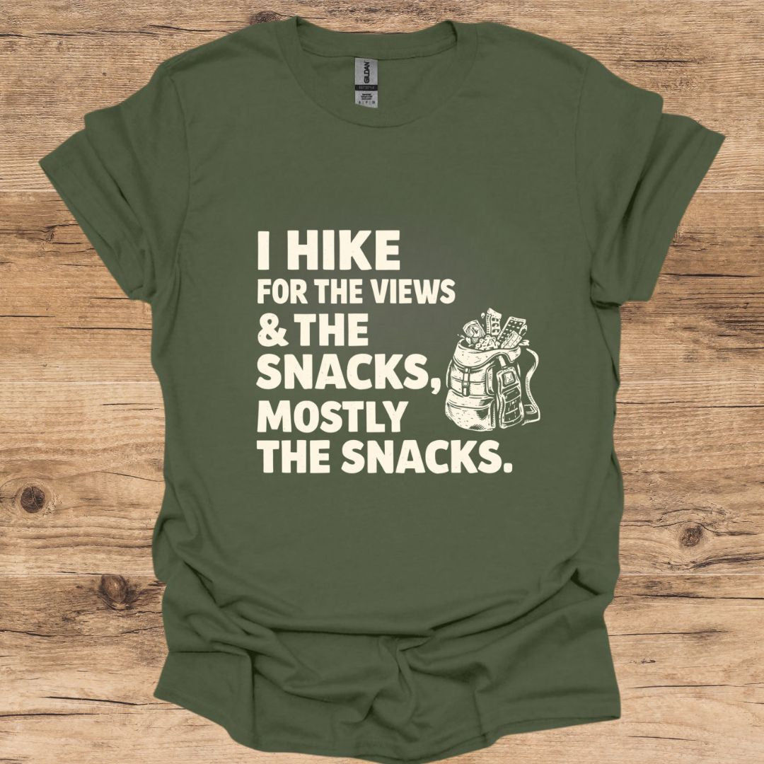 Hike For Views & Snacks T-Shirt