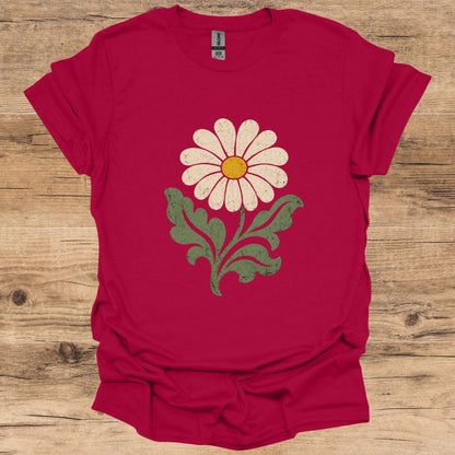 Vintage Daisy Flower T-Shirt