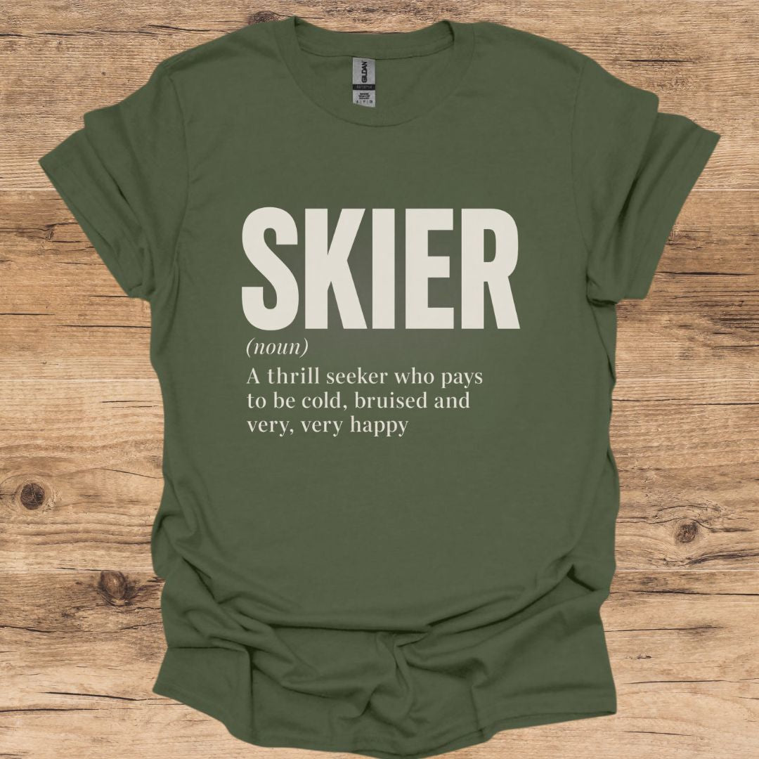 Skier Noun T-Shirt