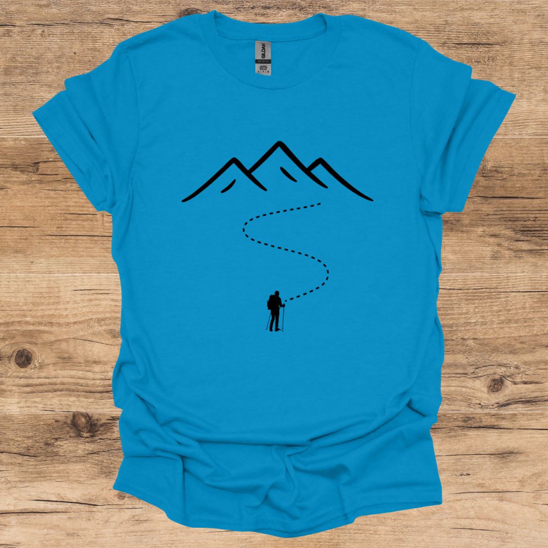 Hiking Man Path T-Shirt