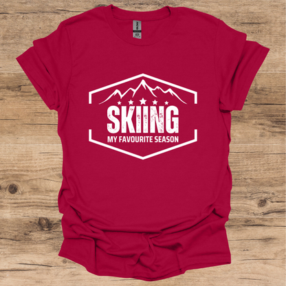 Favourite Season_Skiing T-Shirt