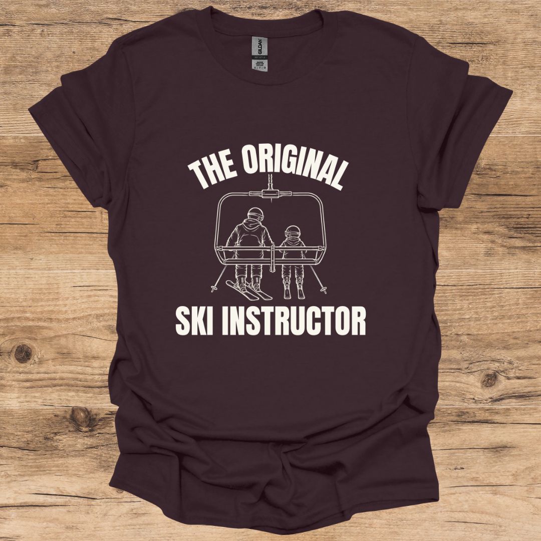 Original Ski Instructor Chairlift T-Shirt