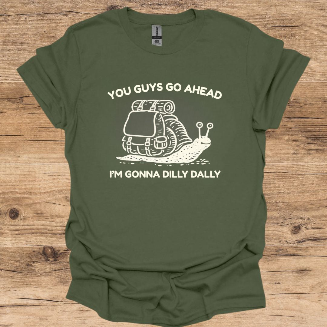 Snail Dilly Dally T-Shirt