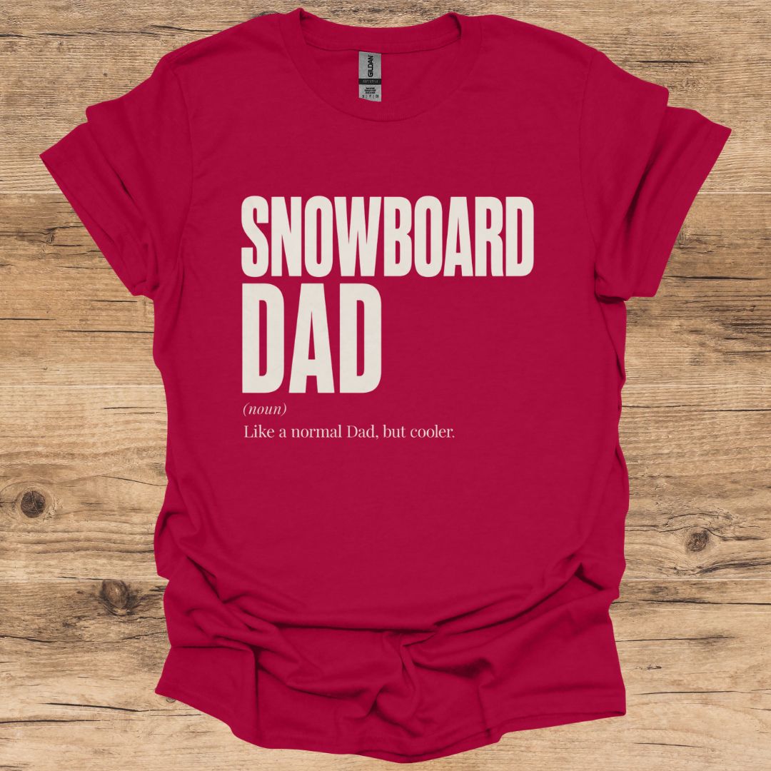 Cooler Snowboard Dad T-Shirt