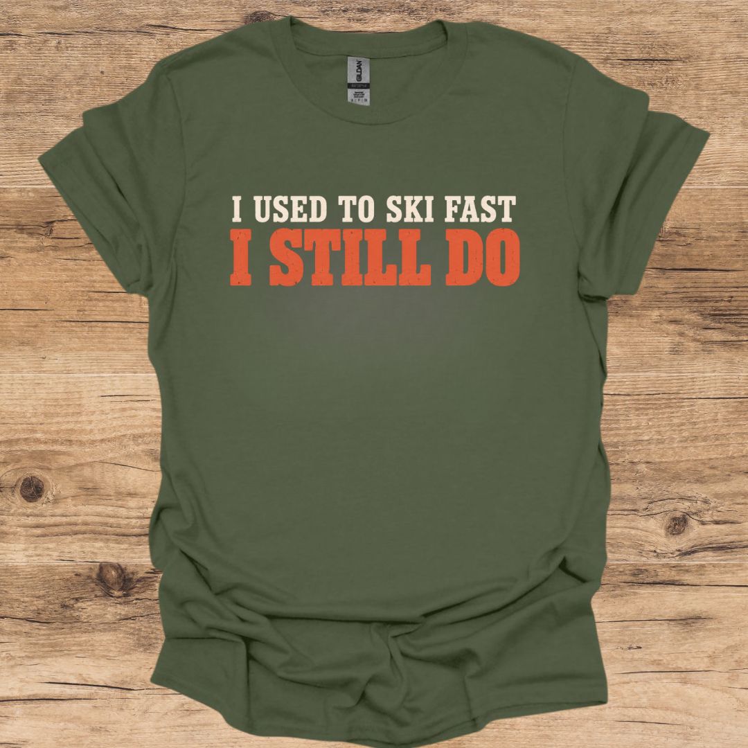 Used To Ski Fast T-Shirt