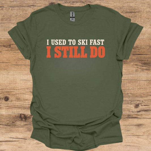Used To Ski Fast T-Shirt