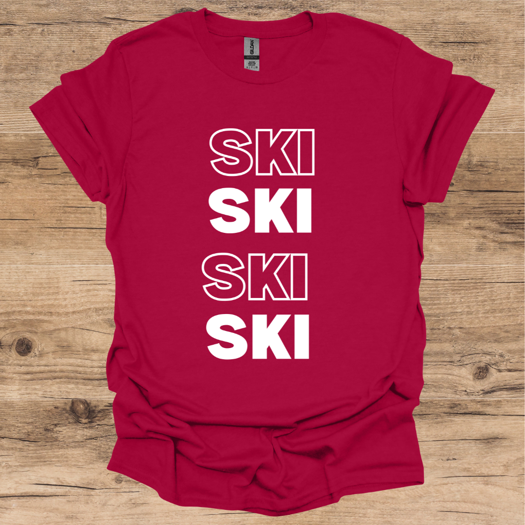 SKI, SKI, SKI, SKI_W T-Shirt