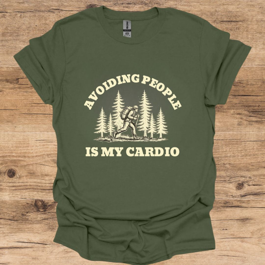 Avoiding People Cardio T-Shirt