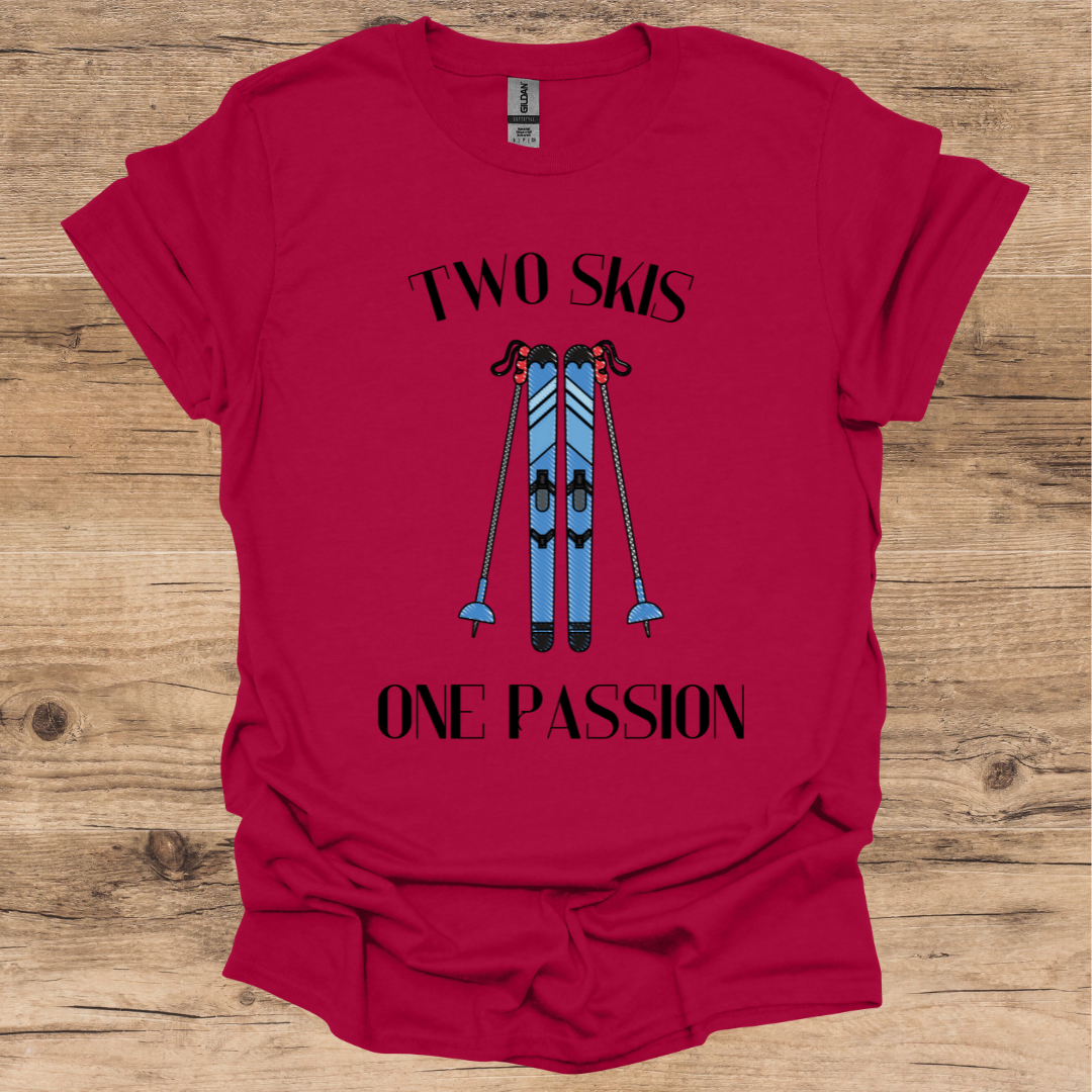 Two Skis T-Shirt