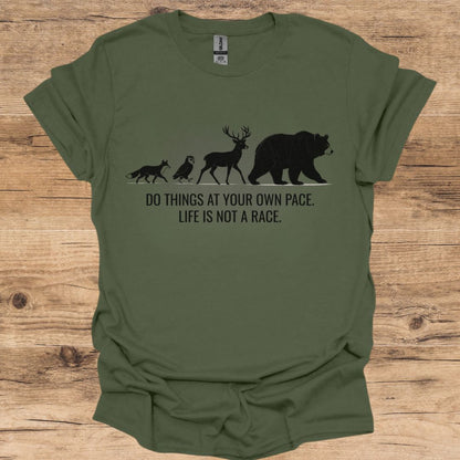Life Is Not A Race T-Shirt