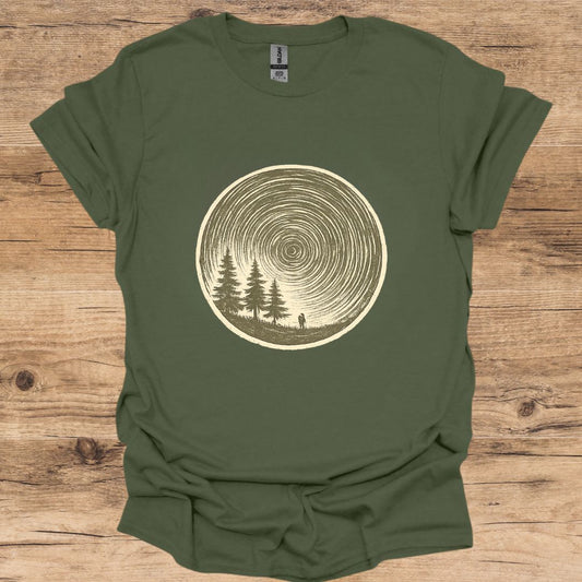 Forest Tree Ring T-Shirt