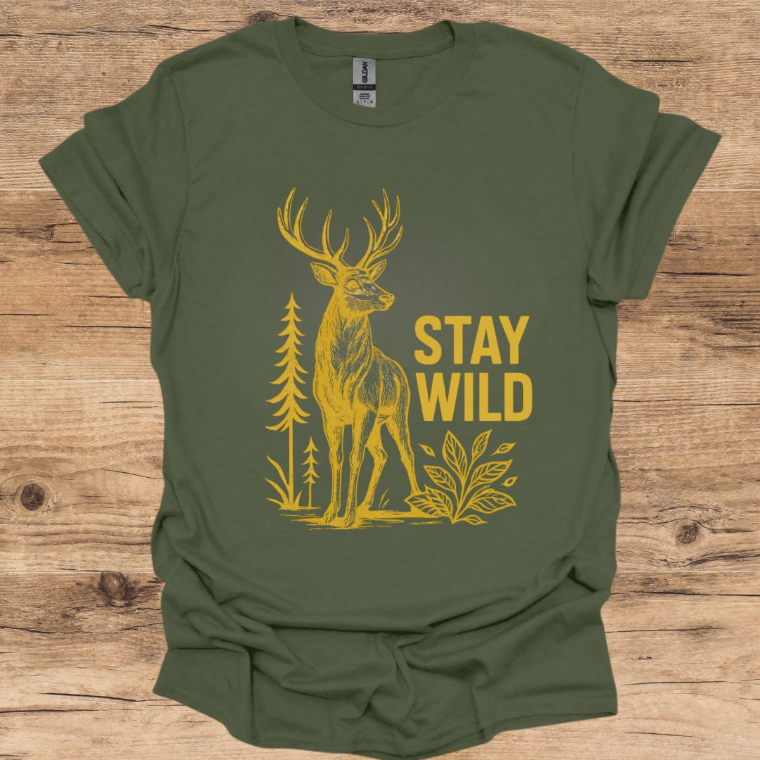 Stay Wild Deer T-Shirt