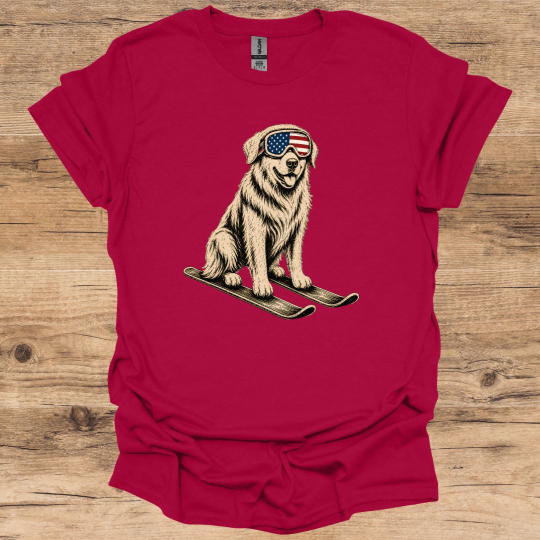 Slope Dog USA T-Shirt