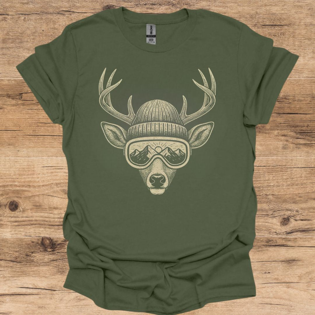 Deer Mountain Goggles T-Shirt