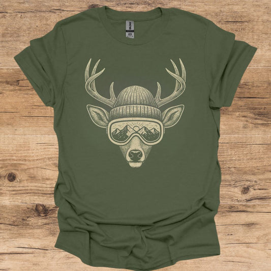 Deer Mountain Goggles T-Shirt
