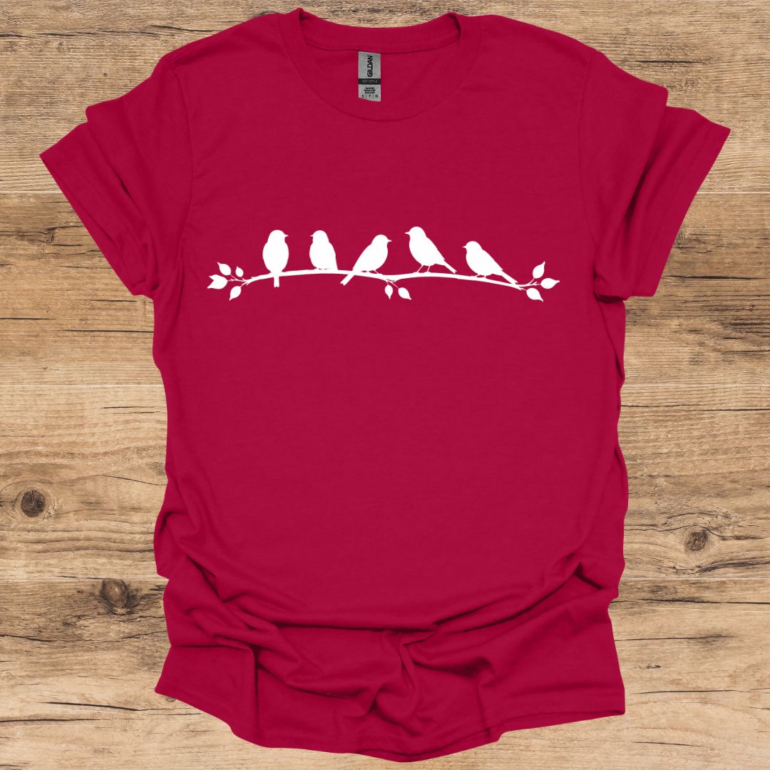 Nature Birds Silhouette T-Shirt