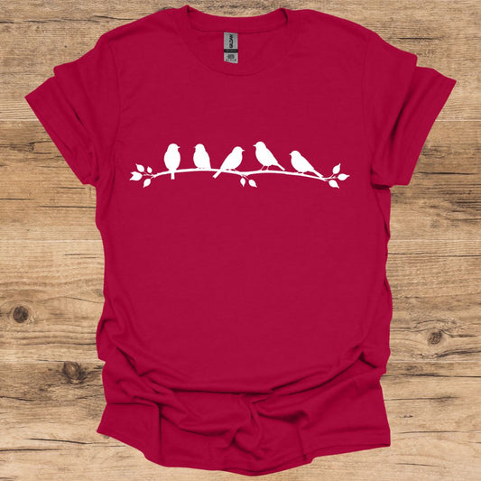 Nature Birds Silhouette T-Shirt