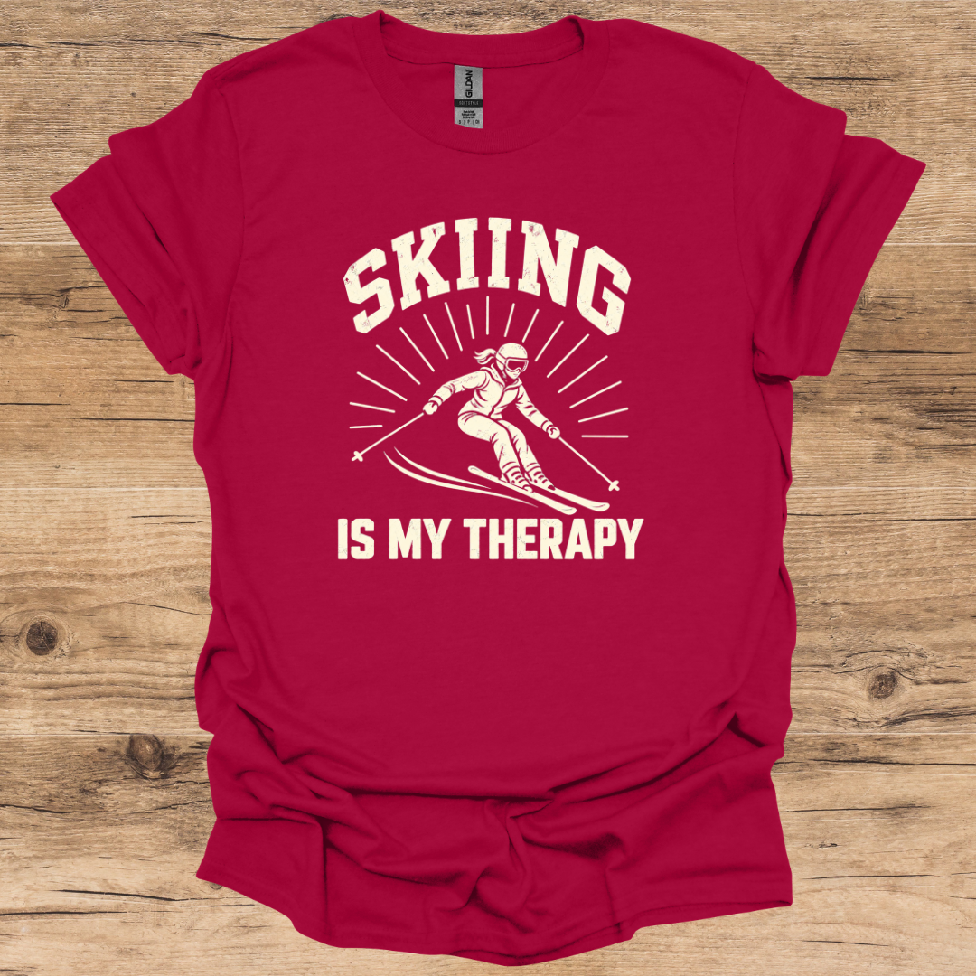 Ski Lady Therapy T-Shirt