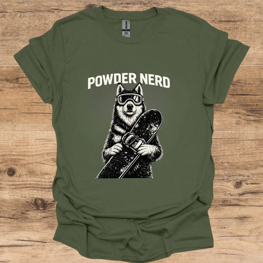 Powder Nerd Husky T-Shirt