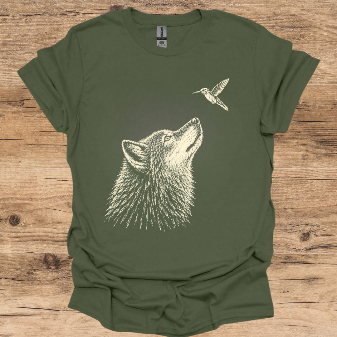 Hummingbird Wolf T-Shirt