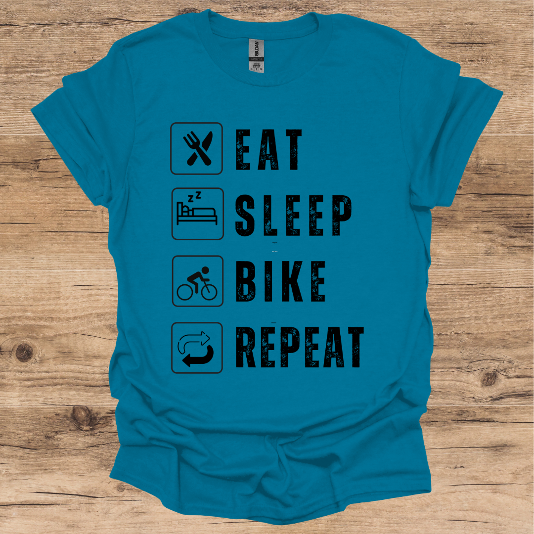 Eat, Sleep, Bike, Repeat T-Shirt