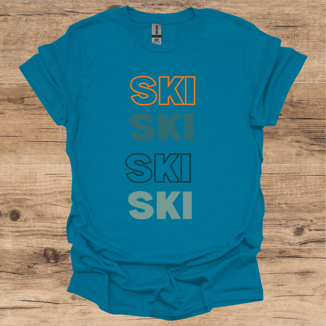 SKI, SKI, SKI, SKI_C T-Shirt