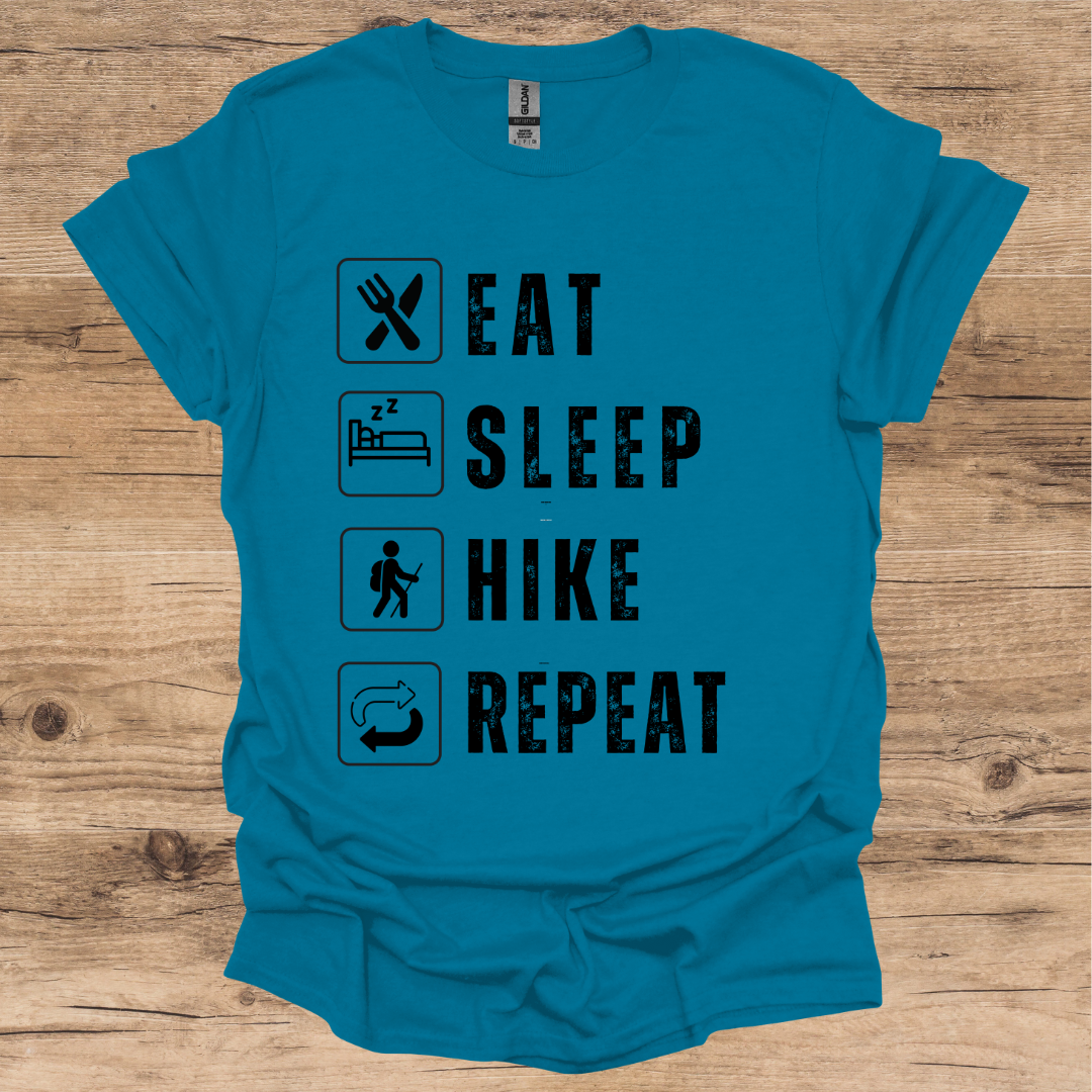 Eat, Sleep, Hike, Repeat T-Shirt