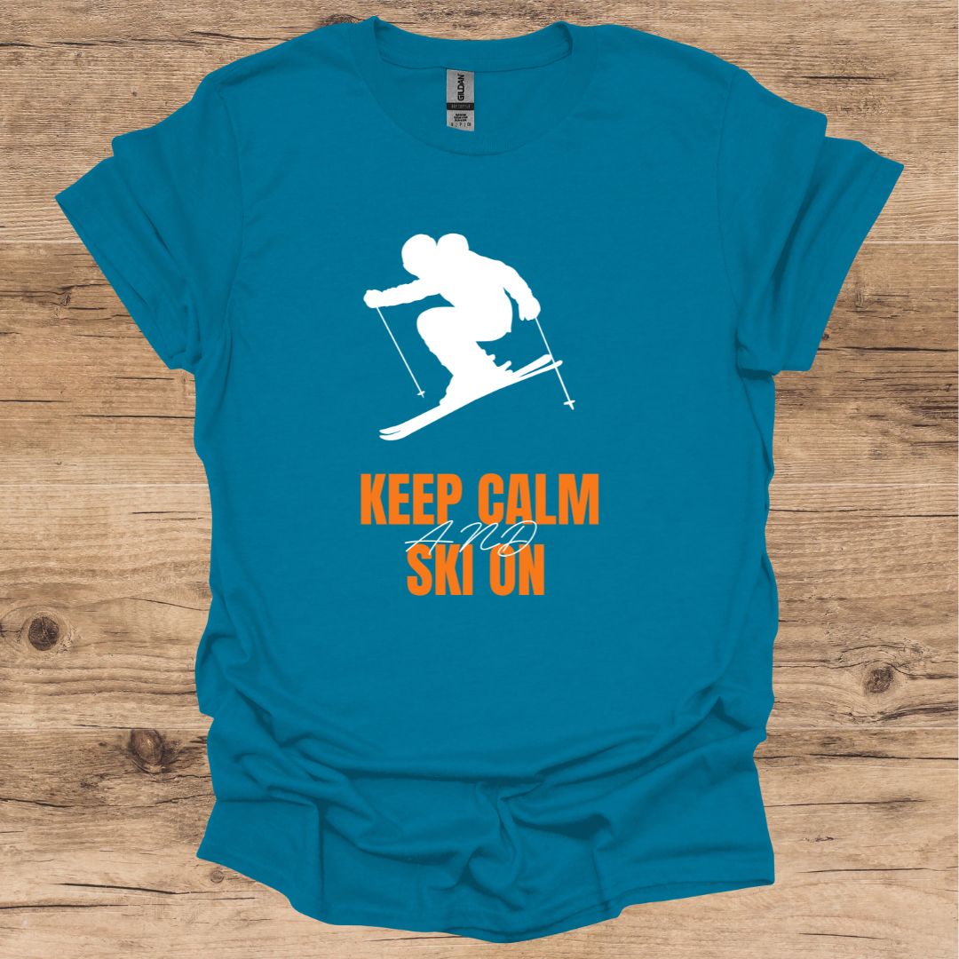 Calm & Ski On T-Shirt