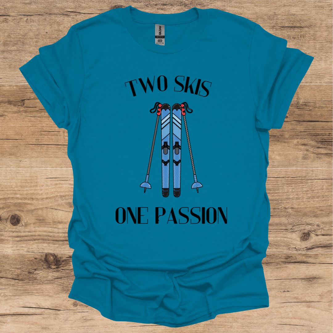 Two Skis T-Shirt