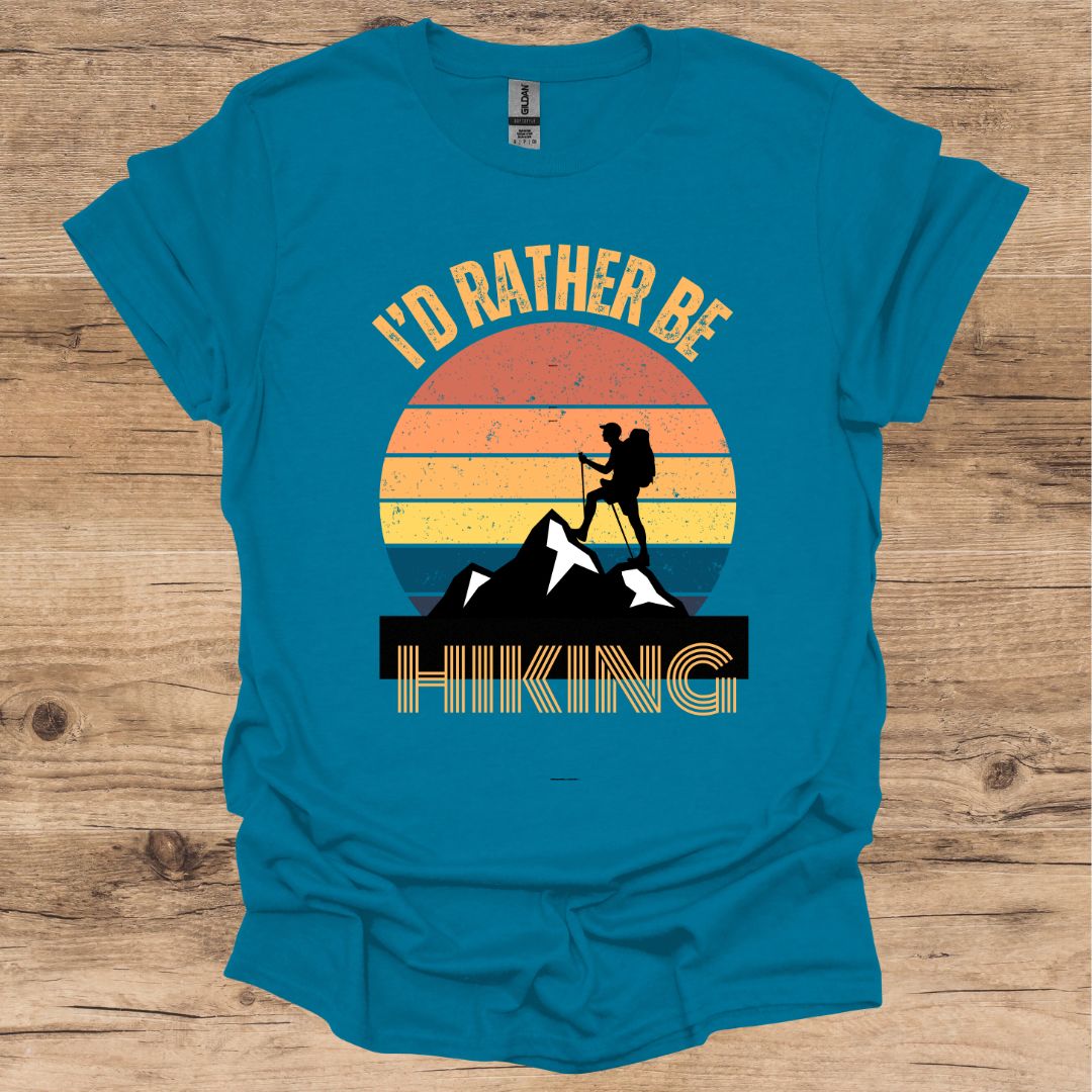 I'd Rather be Hiking_Vintage T-Shirt