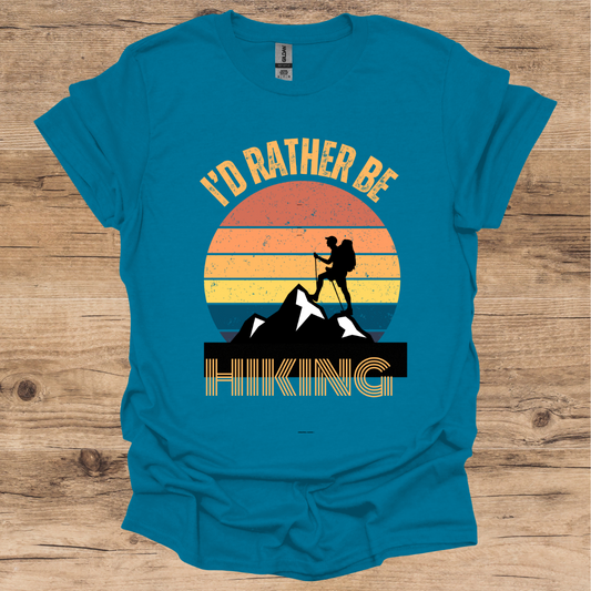 I'd Rather be Hiking_Vintage T-Shirt