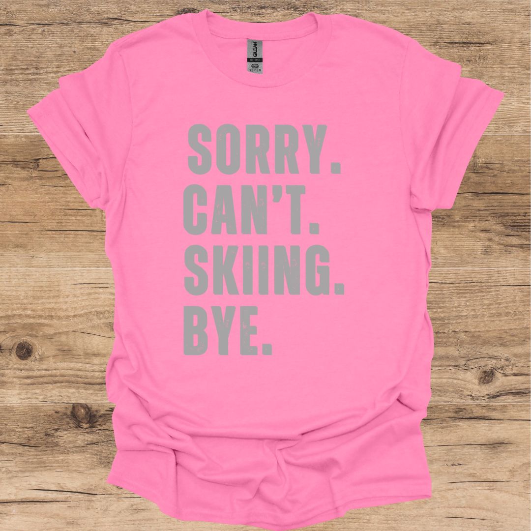 Skiing_Bye T-Shirt