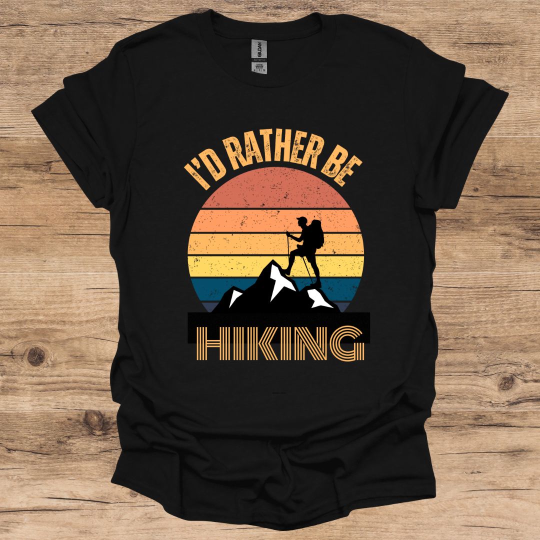 I'd Rather be Hiking_Vintage T-Shirt