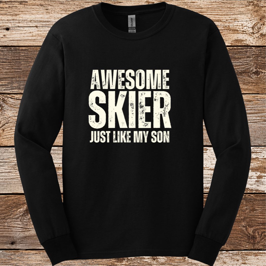 Awesome Skier Son Long Sleeve