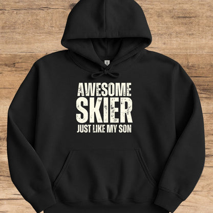 Awesome Skier Son Hoodie