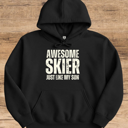 Awesome Skier Son Hoodie