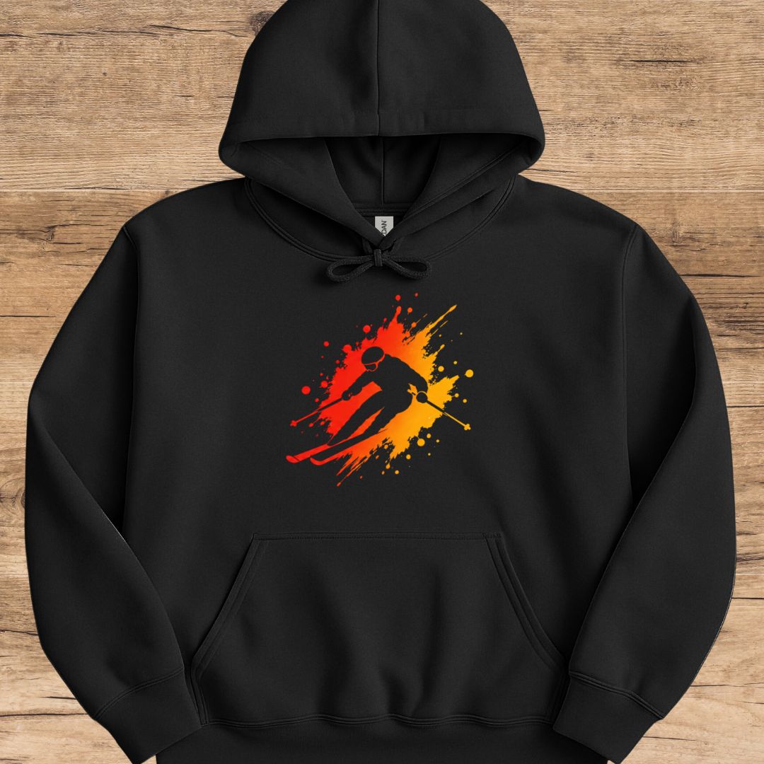 Sunset Spray Ski Hoodie