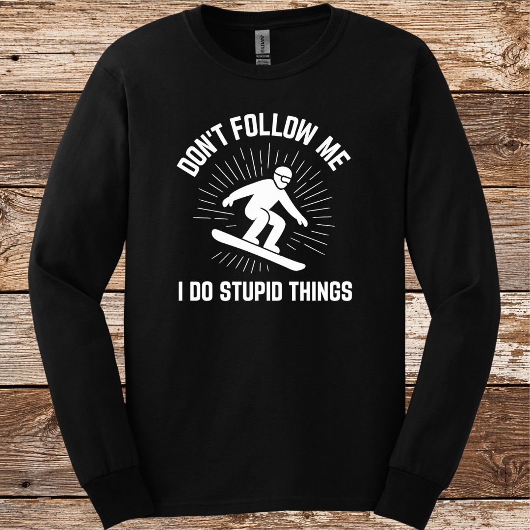 Don't Follow Me Boarding Long Sleeve