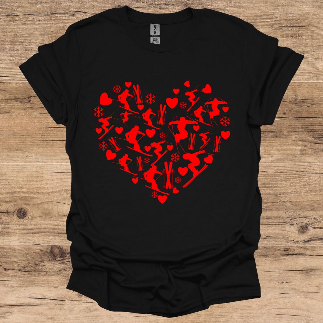 Valentine Ski T-Shirt