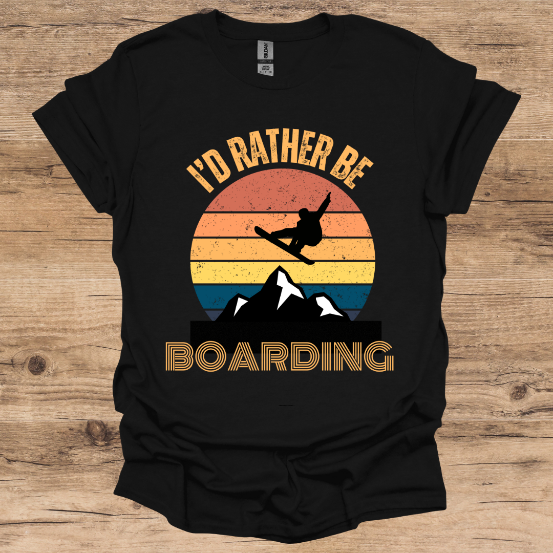 I'd Rather be Boarding_Vintage T-Shirt