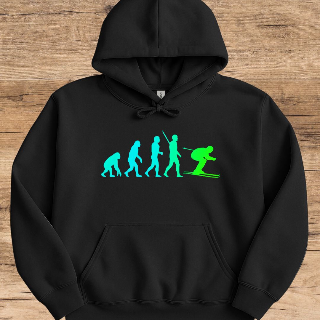 Ski Evolution_Neon Hoodie