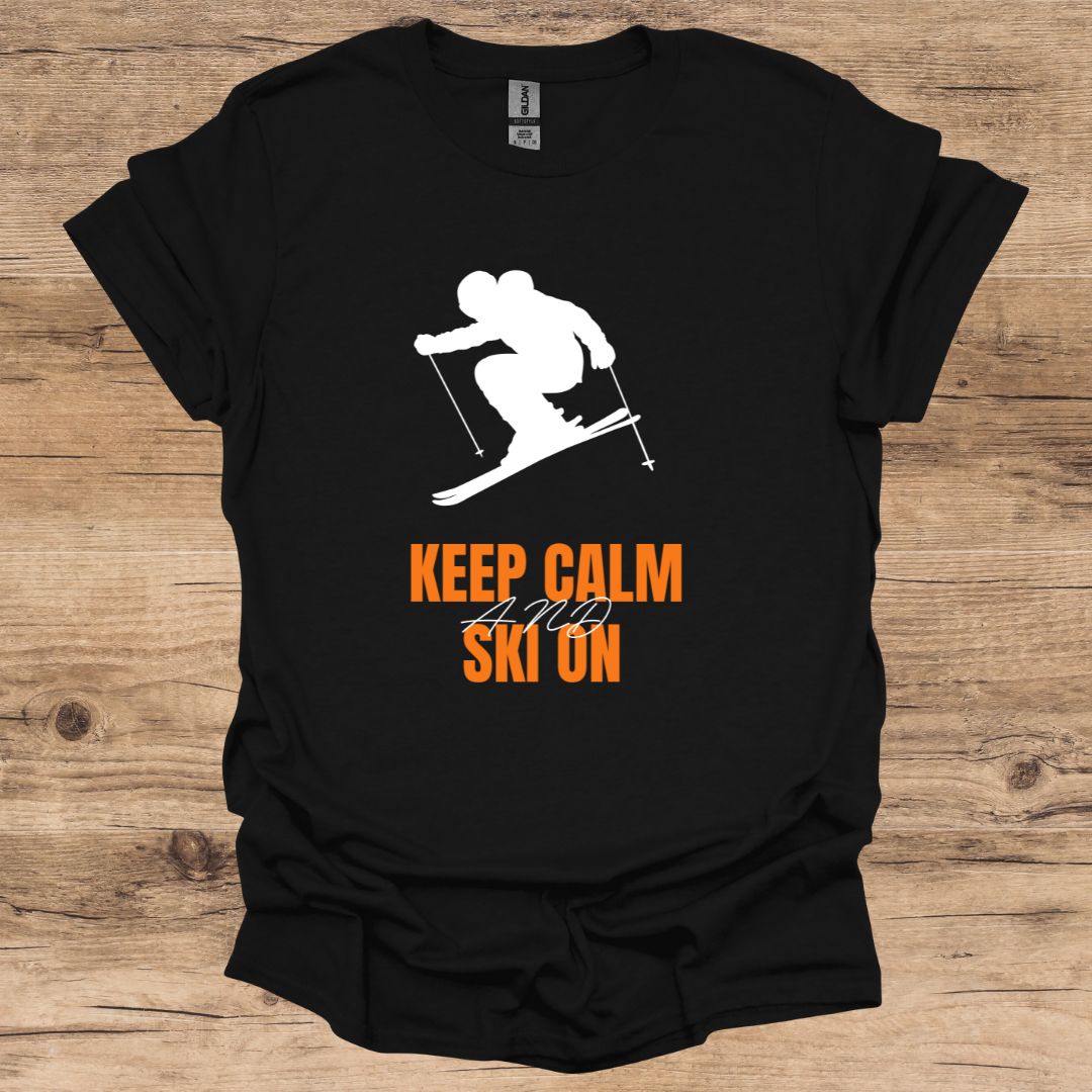 Calm & Ski On T-Shirt