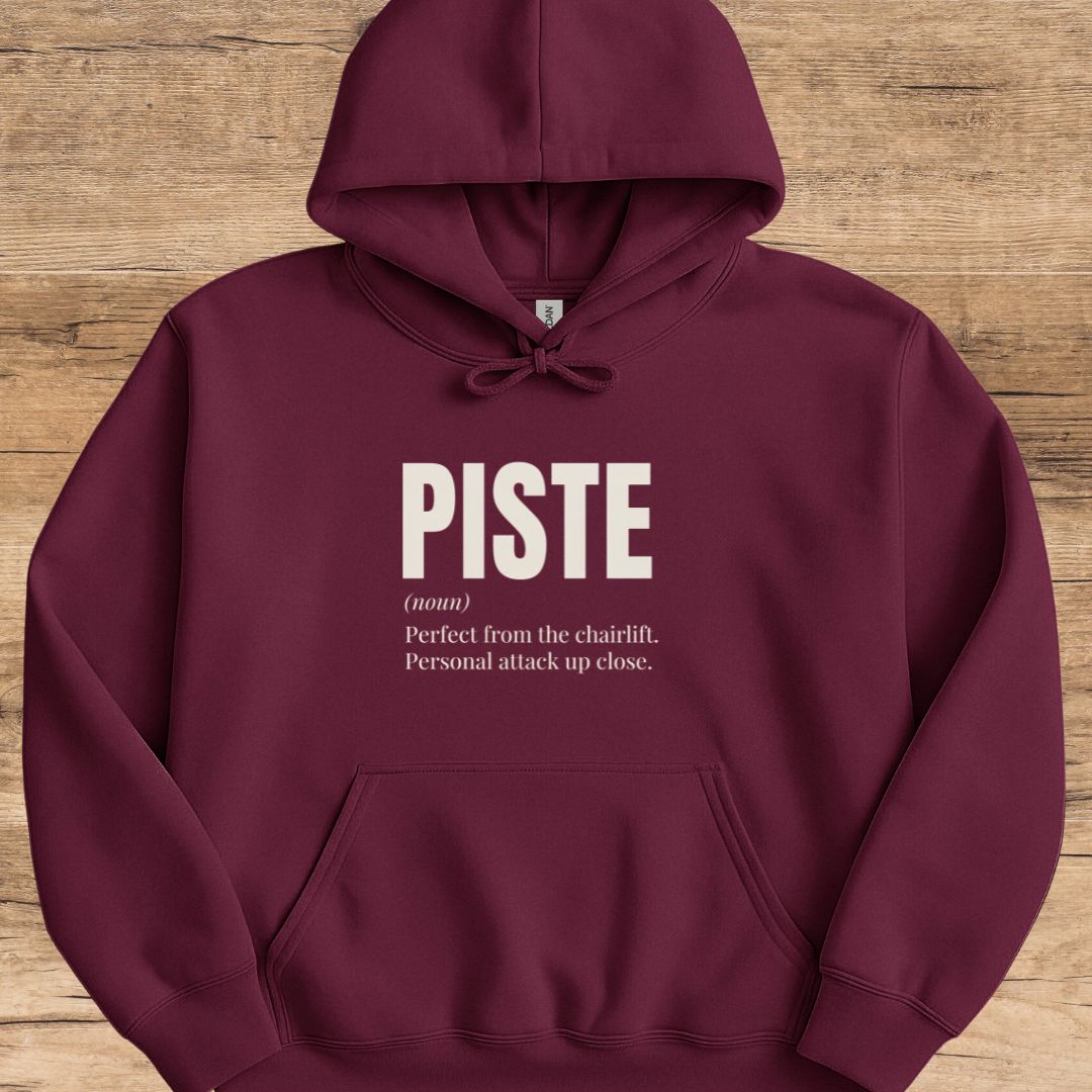 Piste Noun Hoodie
