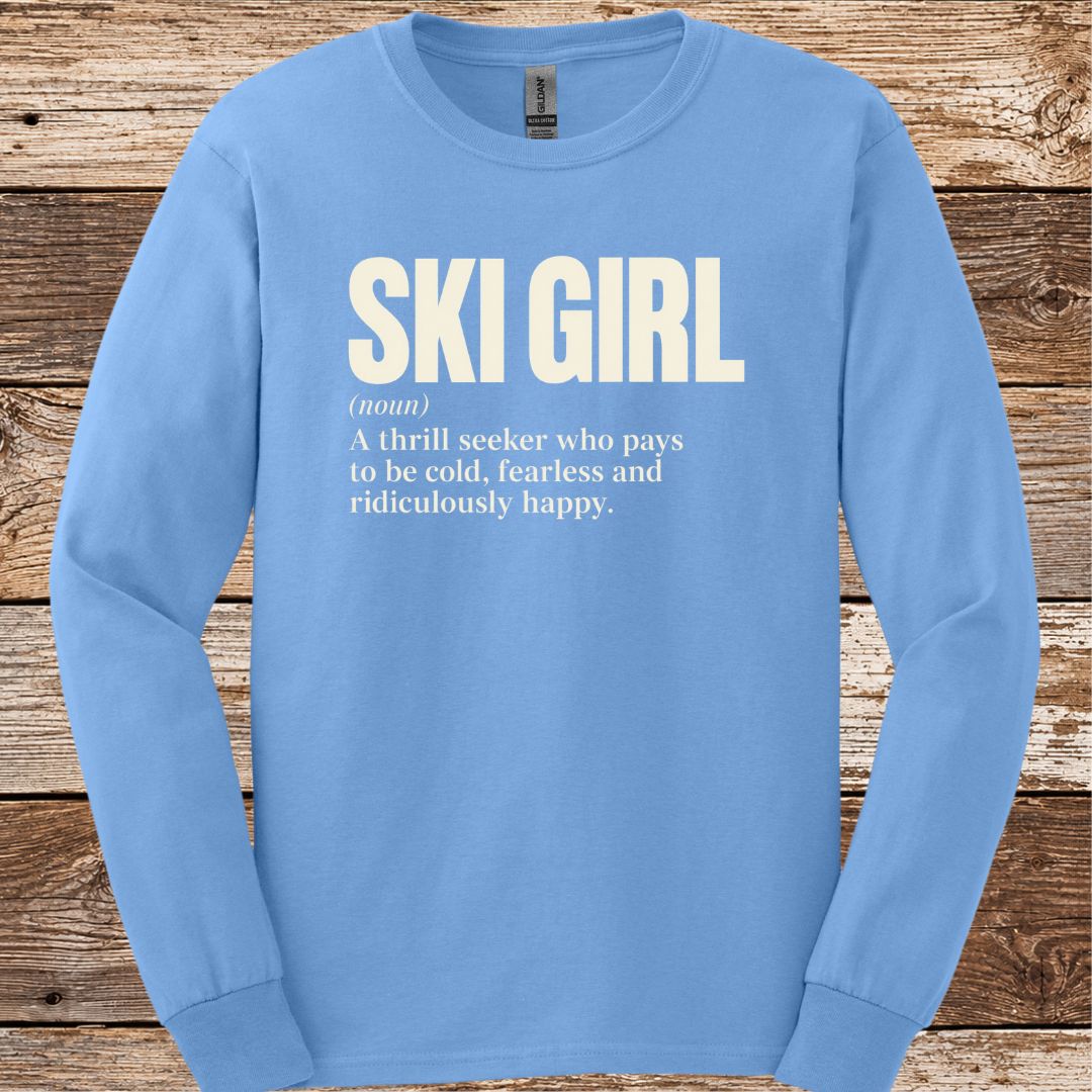 Ski Girl Noun Long Sleeve