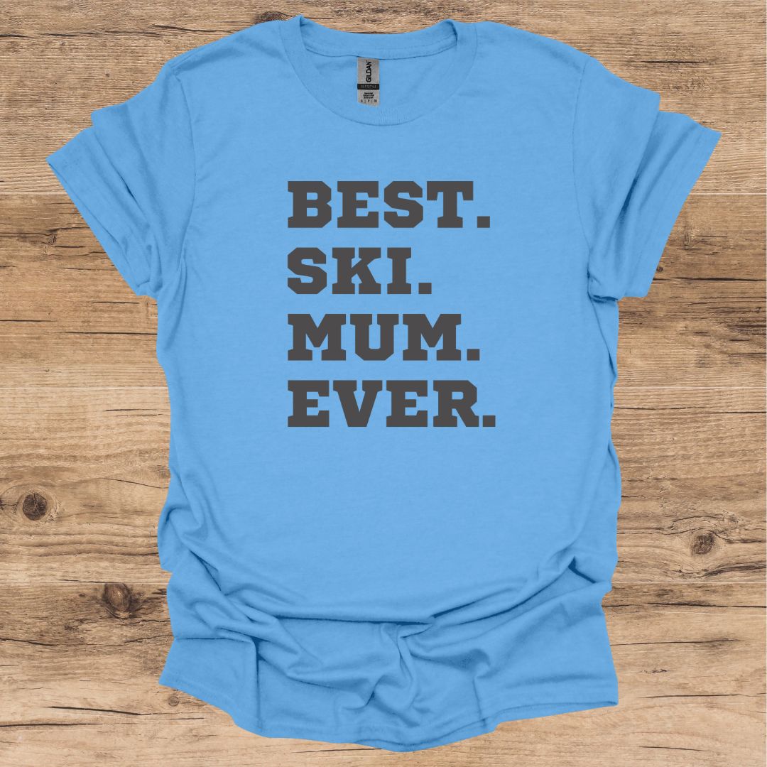 Best Ski Mum T-Shirt